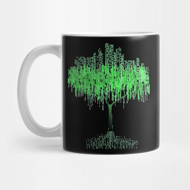 Binary Tree Coding Computer Programmer Coder Nerd by vpgdesigns